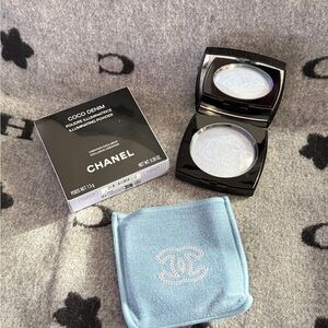 Limited edition! Chanel coco denim powder full size 7.5g